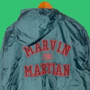 Vintage Y2K Marvin the Martian jacket - SIX FLAGS MAGIC MOUNTAIN‎ theme park
